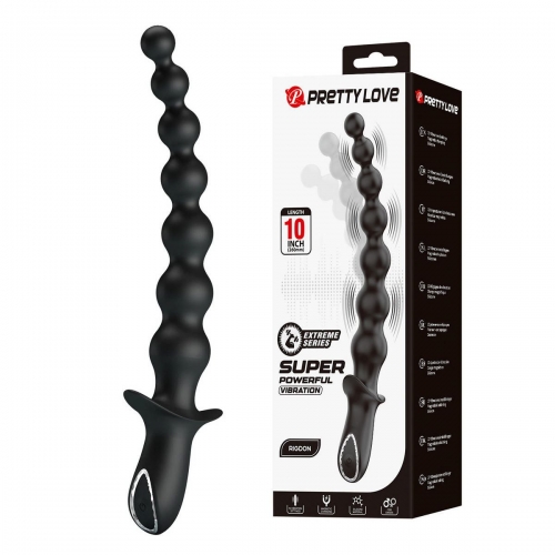Анальный шариковый вибростимулятор "Pretty Love Rigdon"
