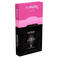Презервативы текстурированные, комбинированные "Domino Extase", 6 шт