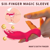 Вибростимулятор на палец "Six finger magic sex Yeain"