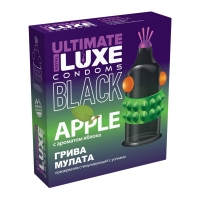 Презервативы с усиками и шариками "Luxe Black Ultimate", 1 шт