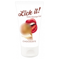 Съедобная смазка "Lick It" + эротический массаж 2 в 1, 50мл