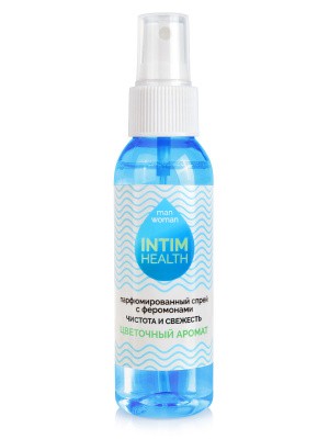 Парфюмированный спрей для нижнего белья и тела "Intim Health", 95 мл