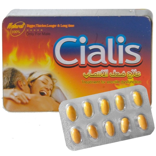 Возбуждающие таблетки "Cialis", 10 таблеток