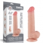 Фаллоимитатор на присоске без вибрации "Sliding-Skin Dual Layer Dong"