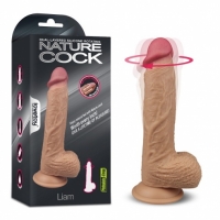 Фаллоимитатор реалистичный на присоске с ротацией "Nature Cock Liam"