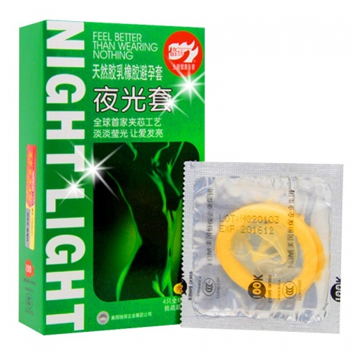 Светящиеся презервативы "Night Light"