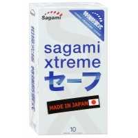 Японские ультратонкие латексные презервативы "Sagami Extreme"