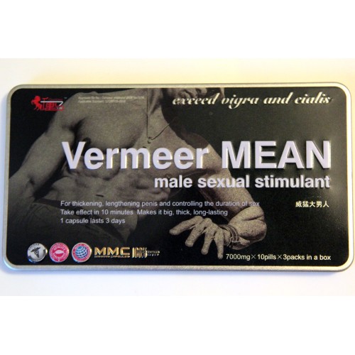 Возбуждающие таблетки "Vermeer MEAN"
